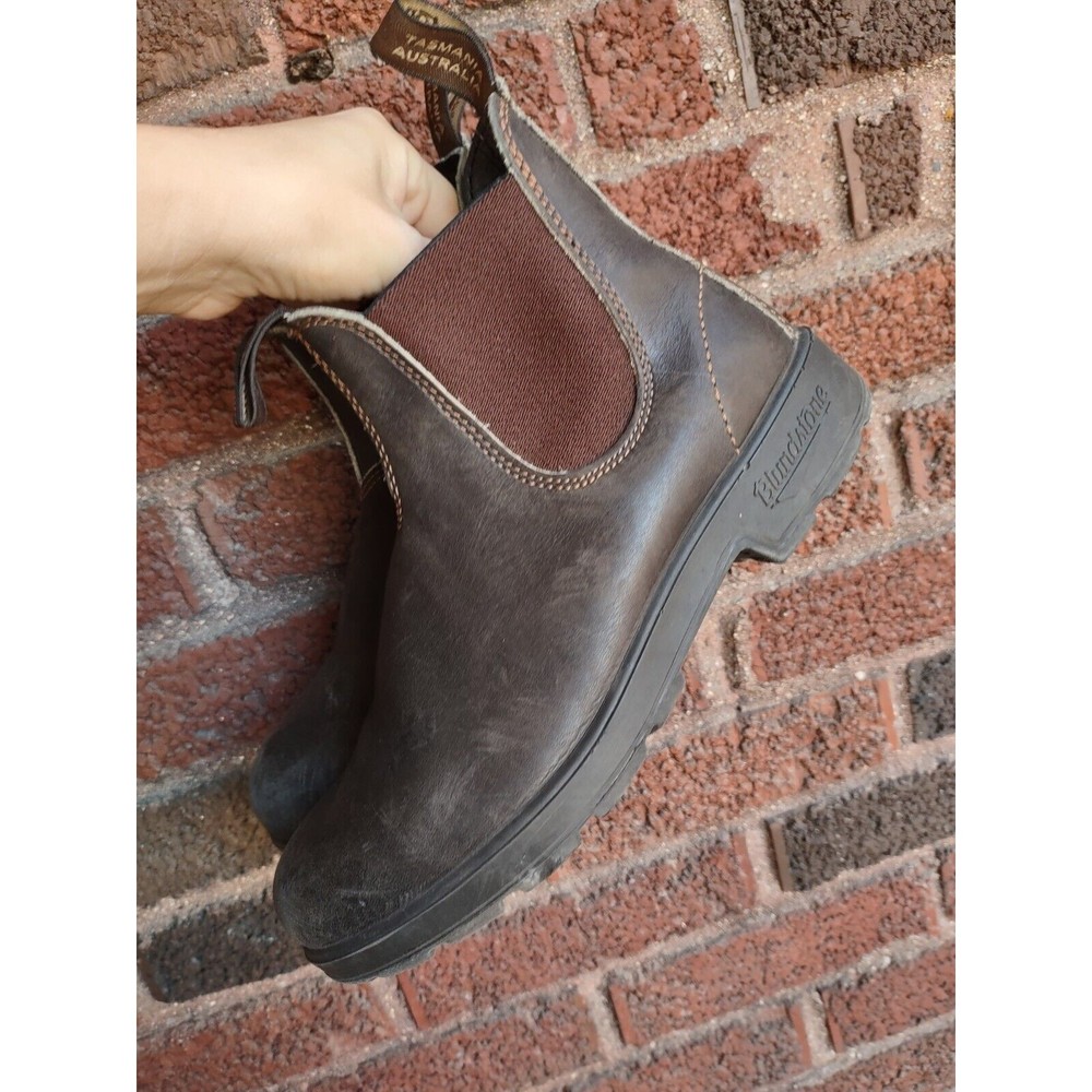 Brown Leather Chelsea Boots Us 8 Au 5
